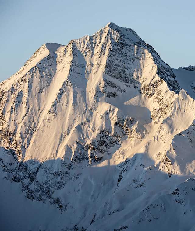 Der Habicht - formschöner Dreitausender im Tiroler Stubaital