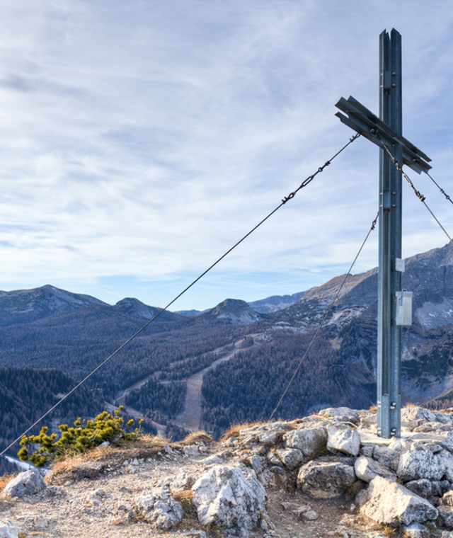 Gipfelkreuz Stubwieswipfel