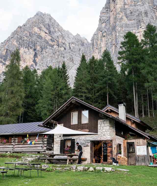 Das Rifugio Bosconero
