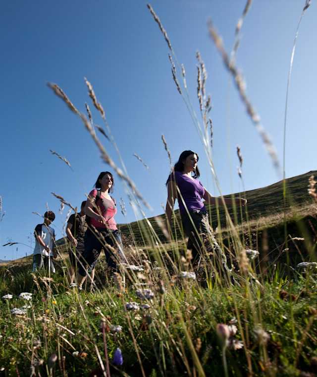 Familienwanderung