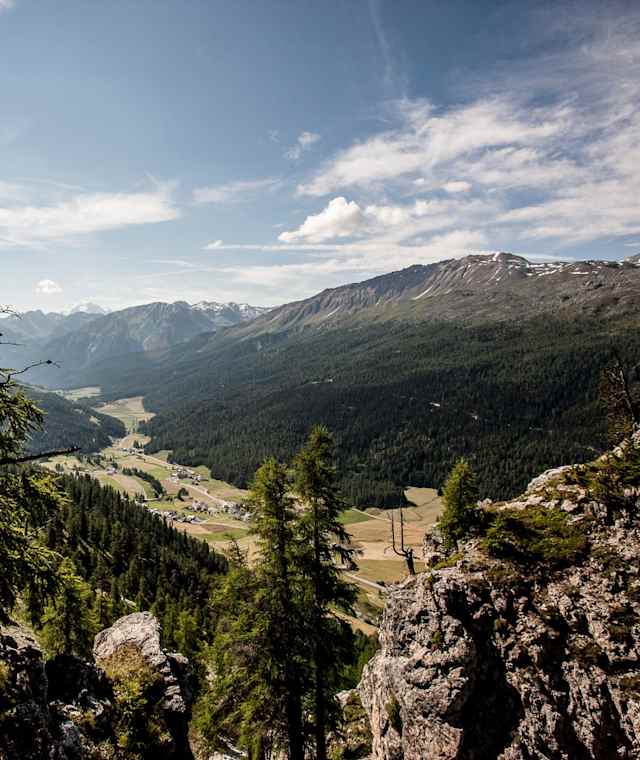 Wunderbarer Blick ins Tal