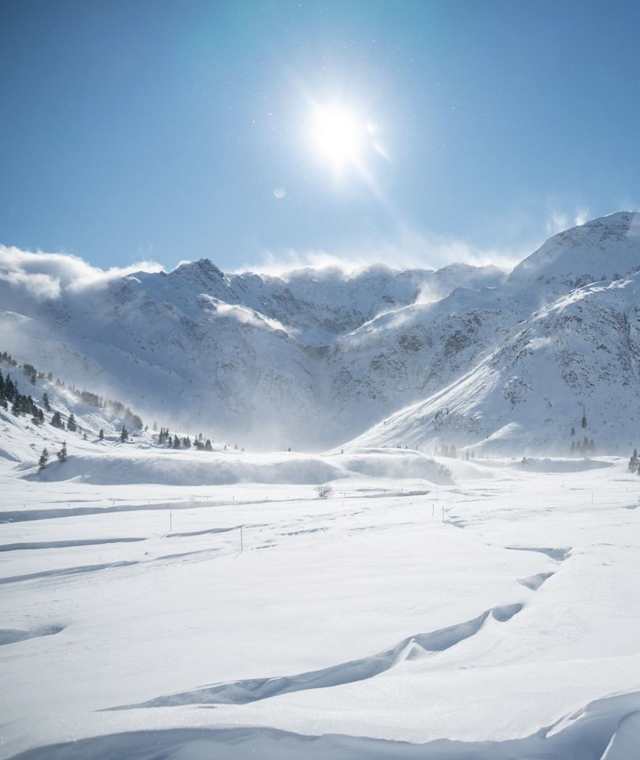 Der weite, sonnige Talboden von Sportgastein