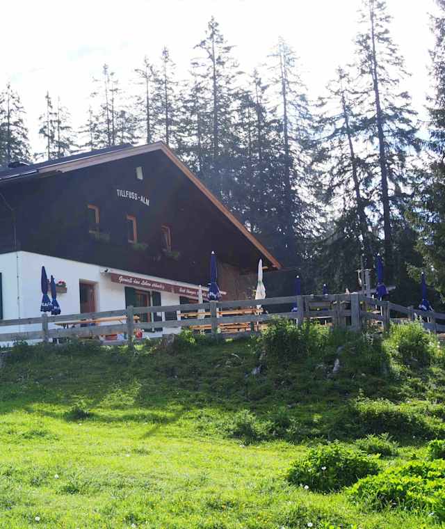 Auf zur Tillfussalm im Gaistal bei Leutasch