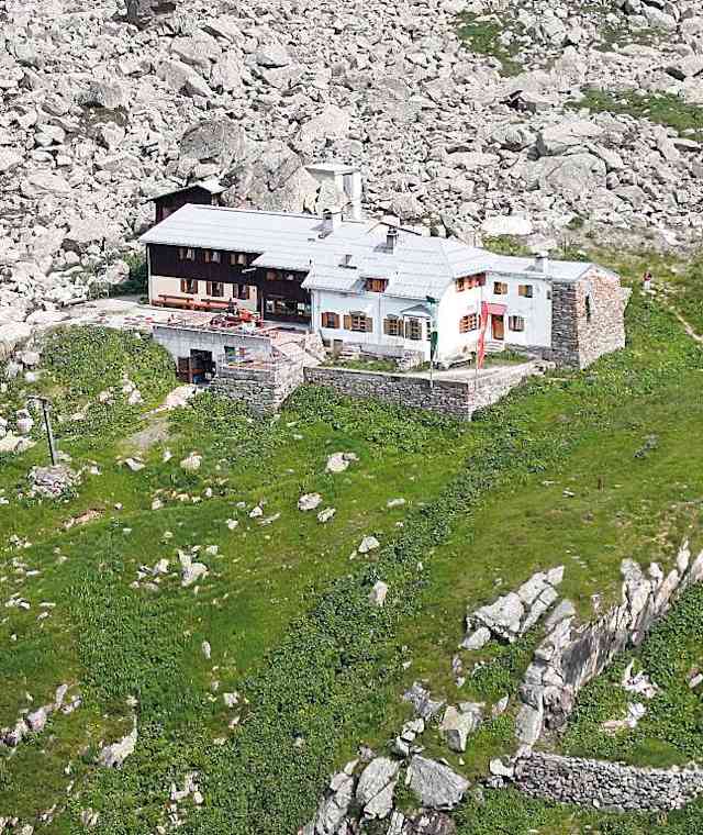 Die Tübinger Hütte 