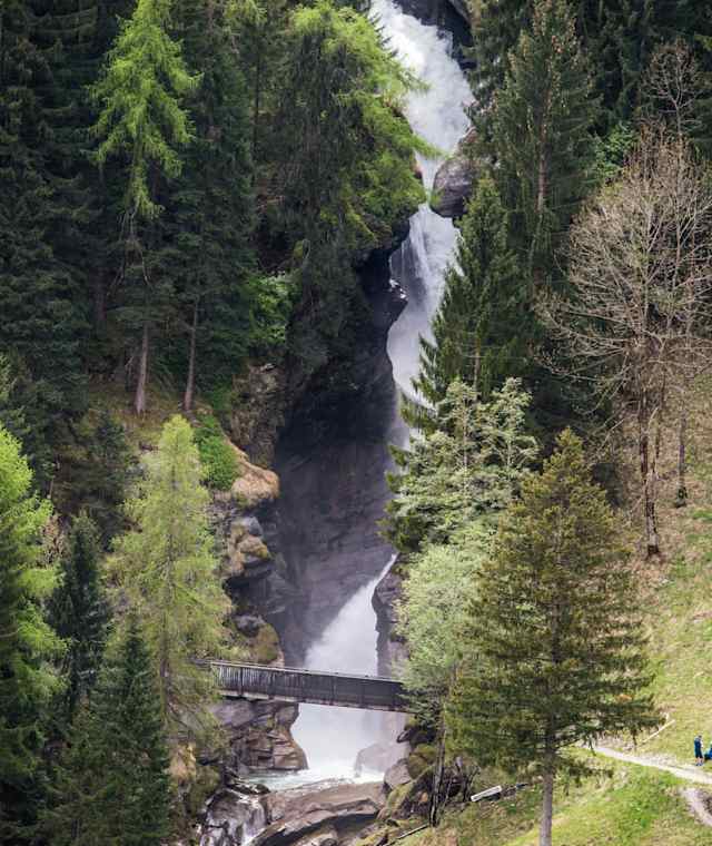 Der Stieber Wasserfall im Passeiertal