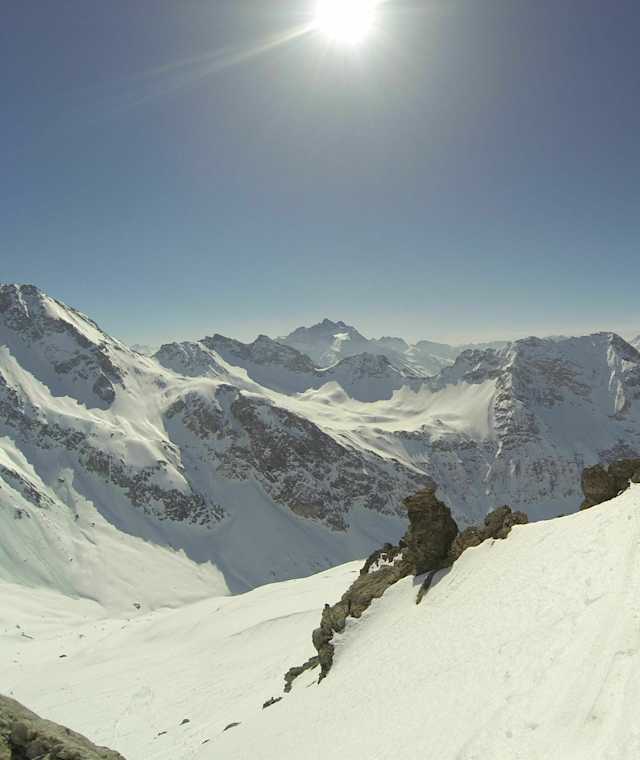 Auf der Aples-Pleisspitze