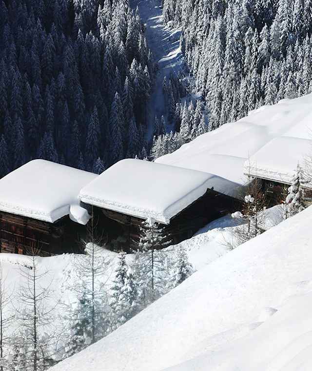 Die Pilshöfe im hintersten Ultental.