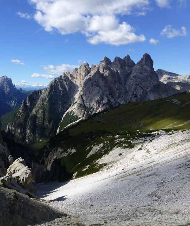 Ausblick auf die Rienzböden 