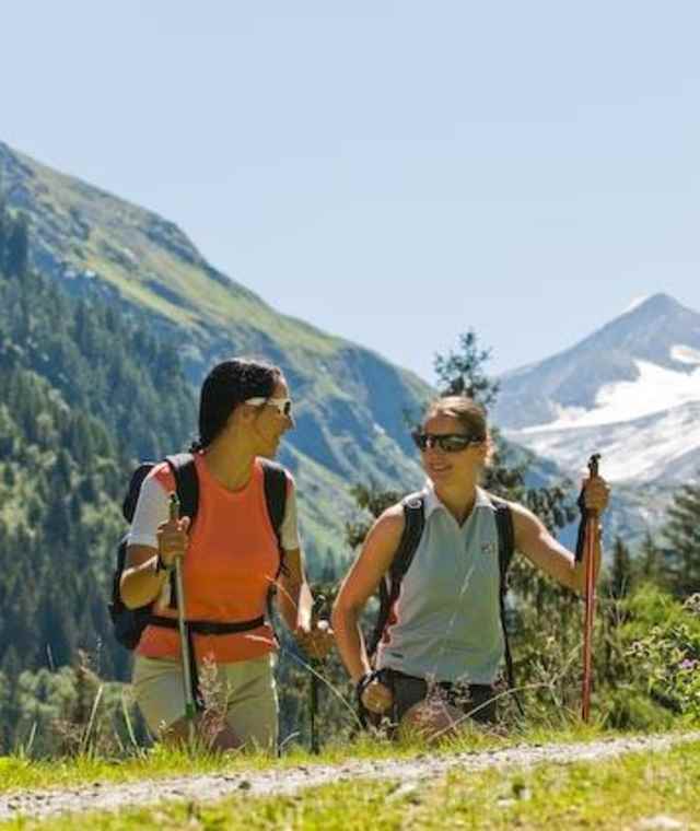 Wandern im schönen Untersulzbachtal. 