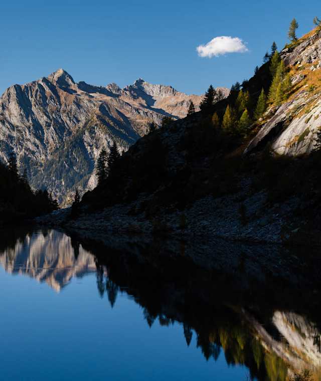 Unterwegs auf der vierten Etappe der Via Alta Vallemaggia