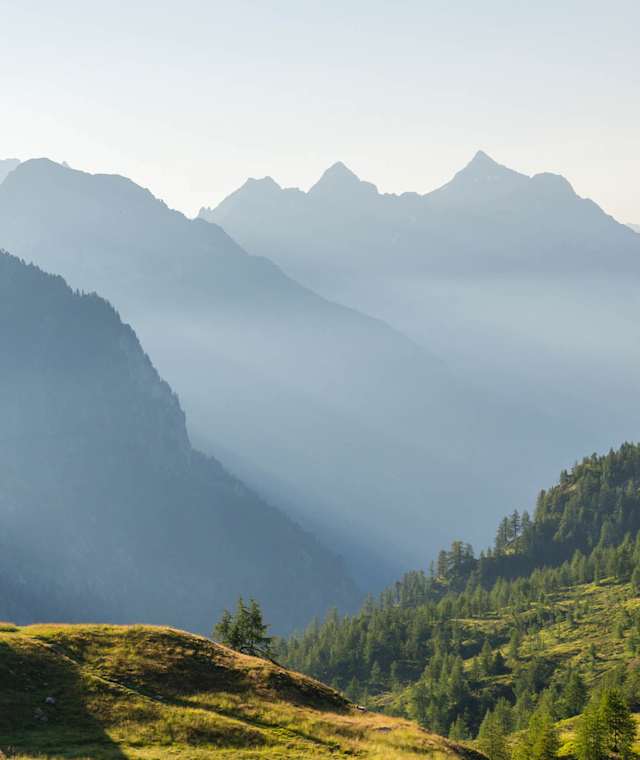 Unterwegs auf der 7. südlichen Etappe der Via Alta Vallemaggia