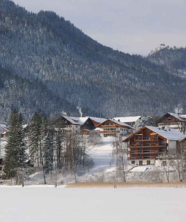 Weißensee im Winter