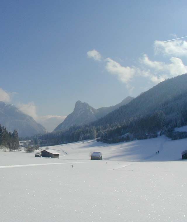 Langlaufen Unterammergau Oberammergau
