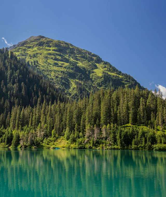 Verwall-Stausee auf dem Weg zur Konstanzer Hütte