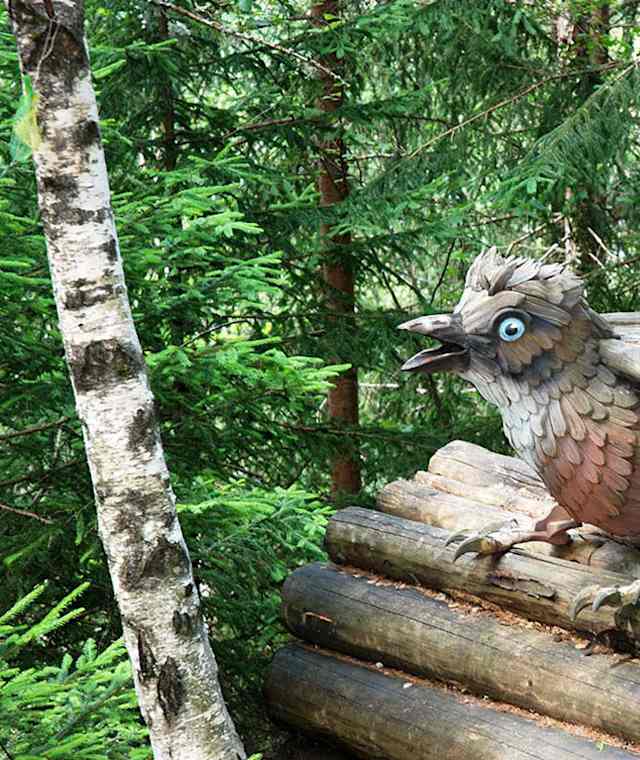 Auf dem Vogelerlebnisweg