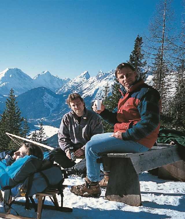 Ausblick von der Pleisenhütte