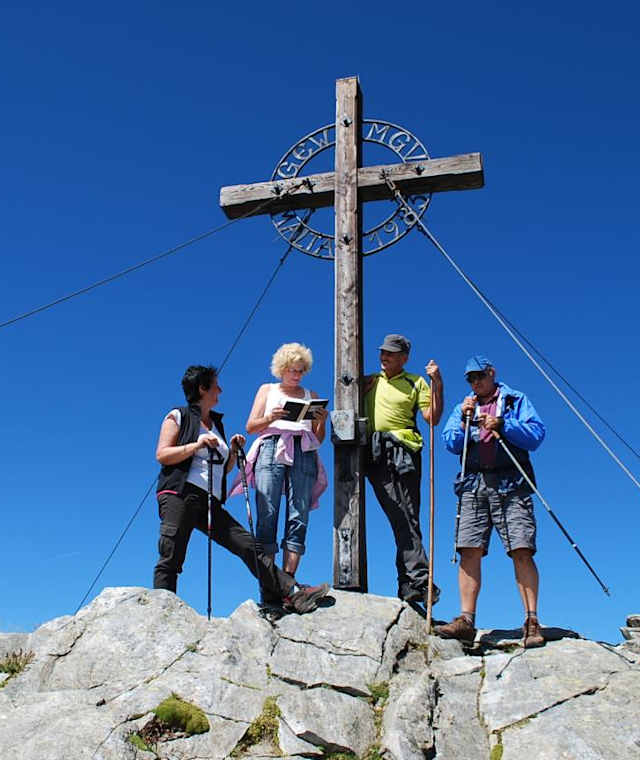 Gipfelkreuz am Reitereck