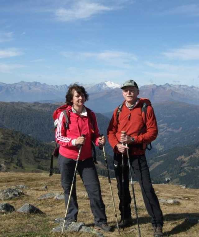 Wanderung auf die Hohe Pressing im Nationalpark Nockberge. 