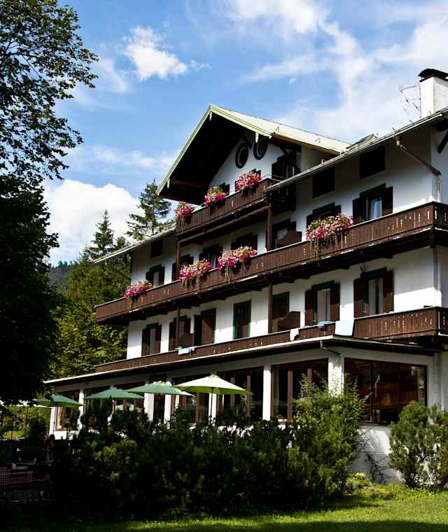 Start beim Biergarten in Einsiedl