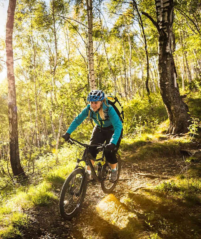 Symbolfoto Mountainbiken