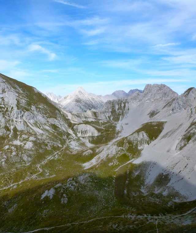 Blick auf die Kl. Stempeljochspitze