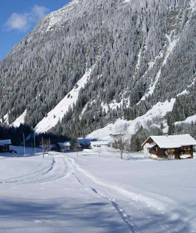 Winterwanderung von Vermunt zur Mauststelle