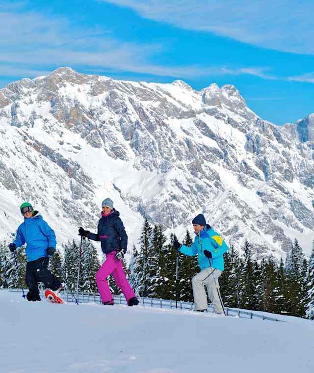 Winterwanderung mit Höhensonne und Bergluft.