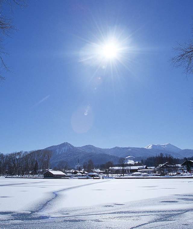 Von Rottach-Egern auf den Höhenweg Tuften