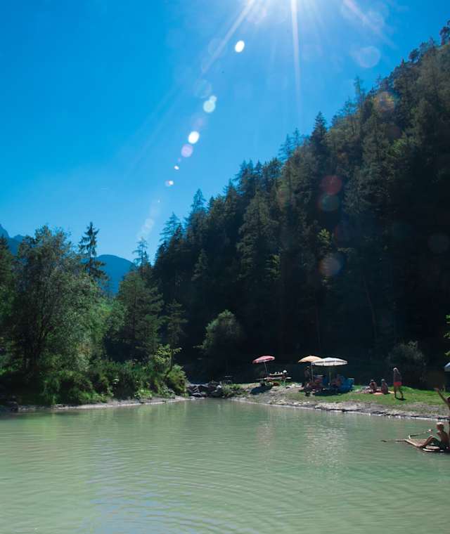 Naturbadegebiet Vorderkaser