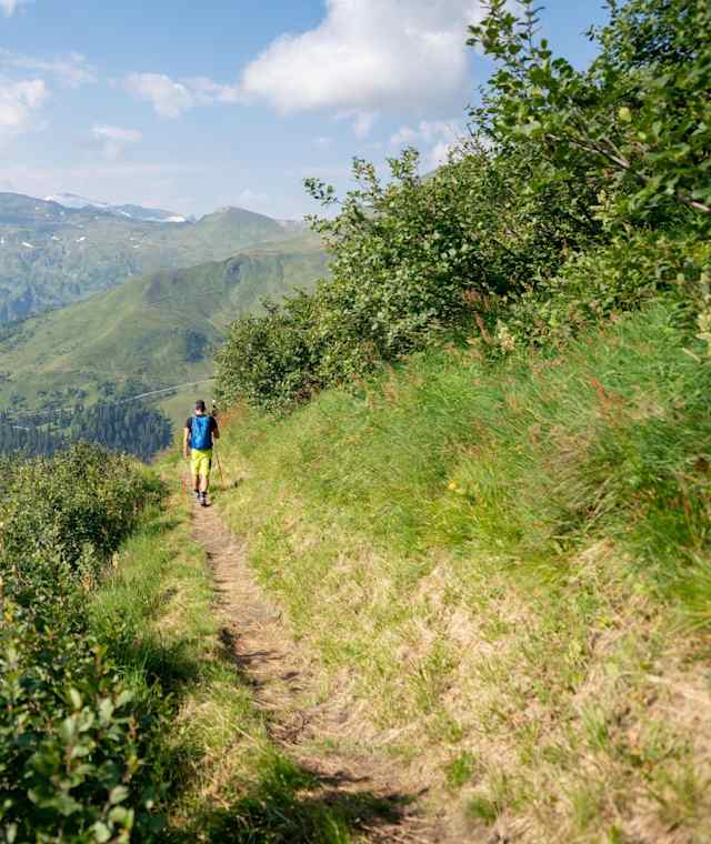 Variante 4 des Gastein Trails