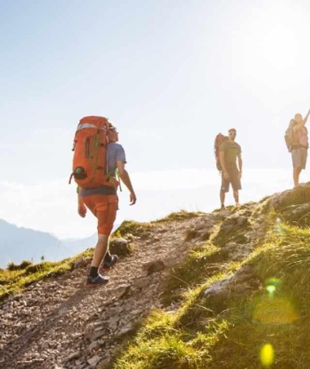Im Wandergebiet Warth-Schröcken