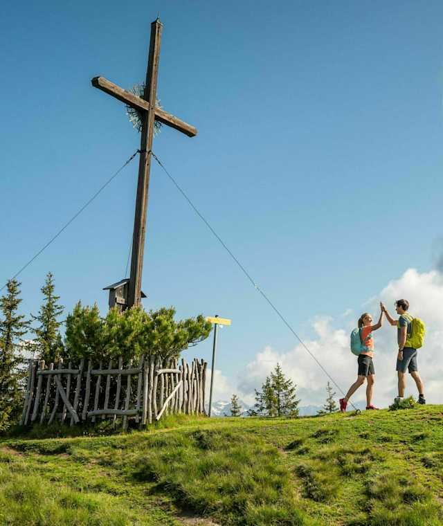 Gipfelkreuz am Hochgründeck