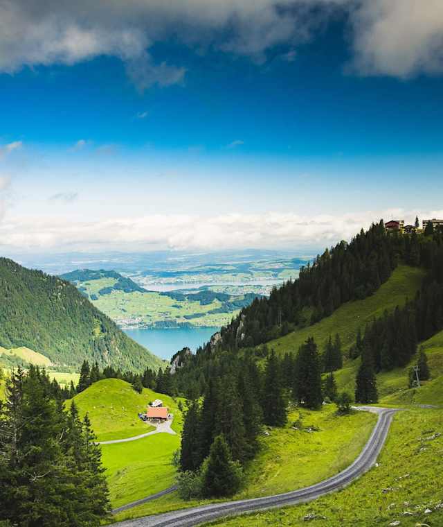Aussichtsreich ist die Wanderung