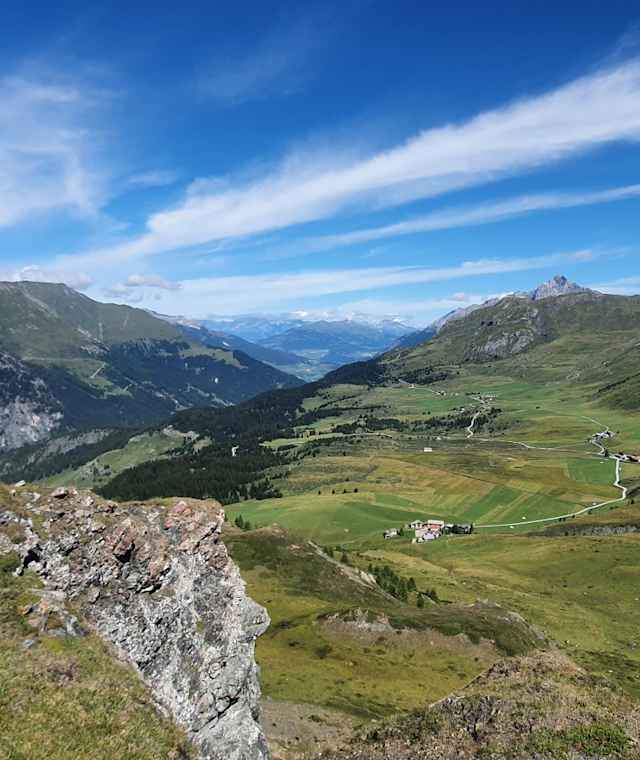 Wanderung vom Julierpass zur Alp Flix
