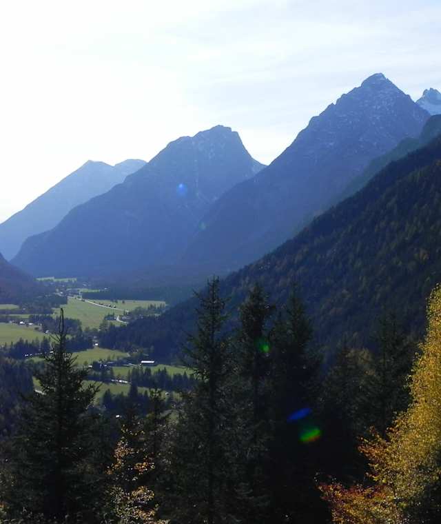 Blick in die Leutasch