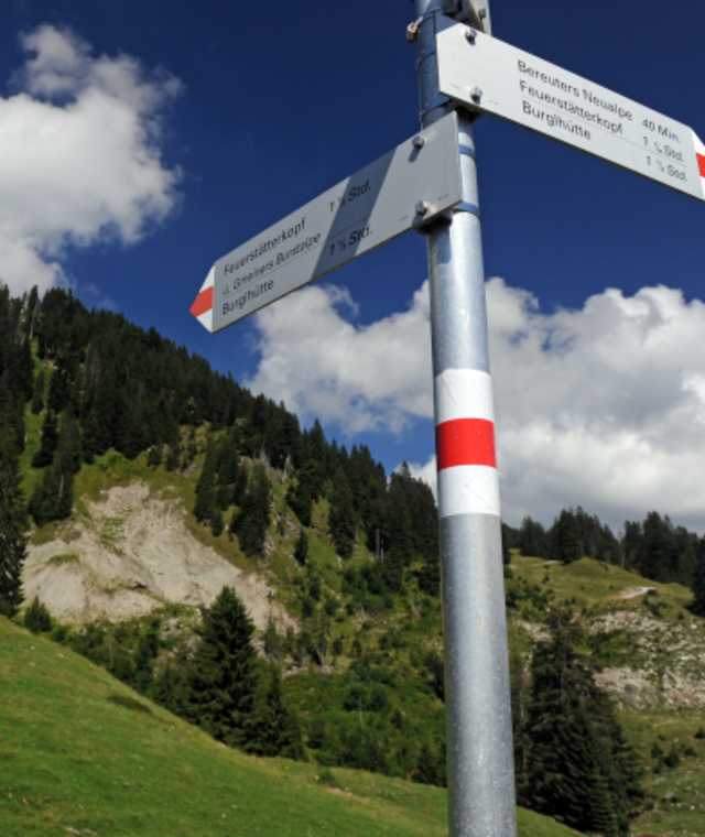 Am Weg zum Feuerstätterkopf