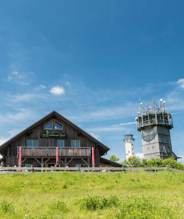 Neue Gehlberger Hütte auf dem Schneekopf