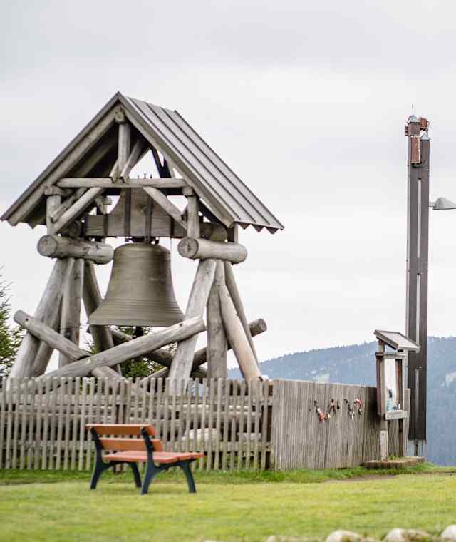 Friedensglocke auf dem Fichtelberg