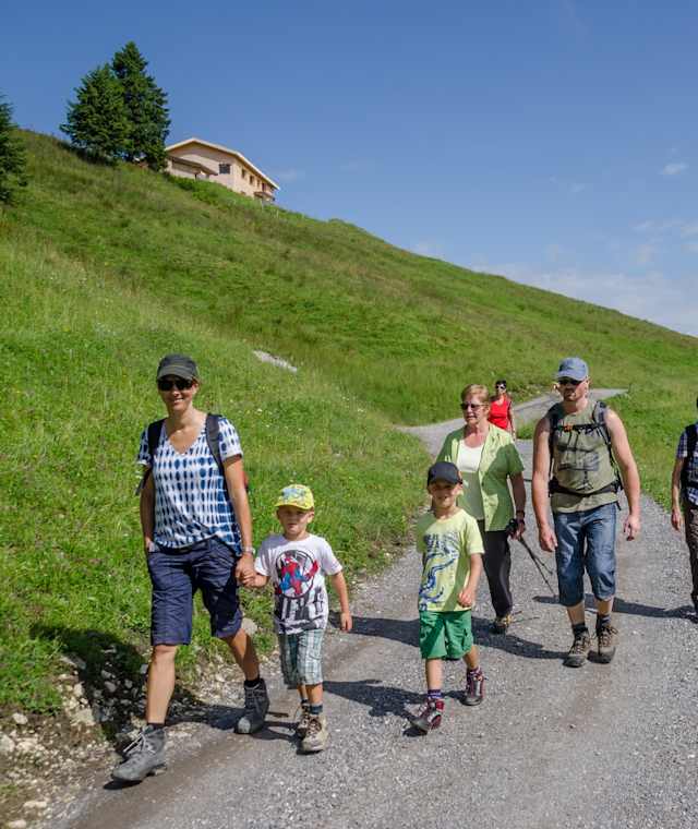 Für Kinder ist die Wanderung sehr lang