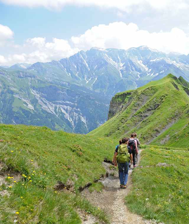 Wandern auf Mettmen über Wildmad