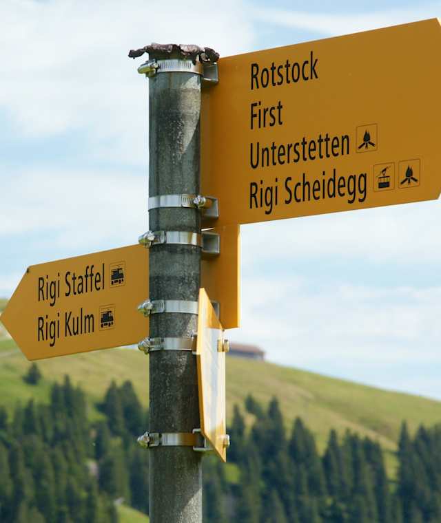 Blick zur Rigi