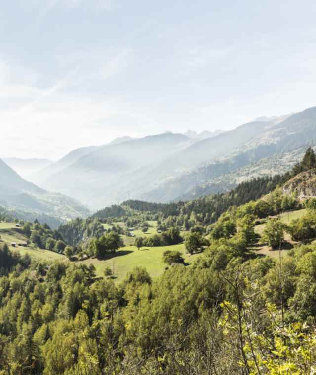 Schöner Blick ins Tal