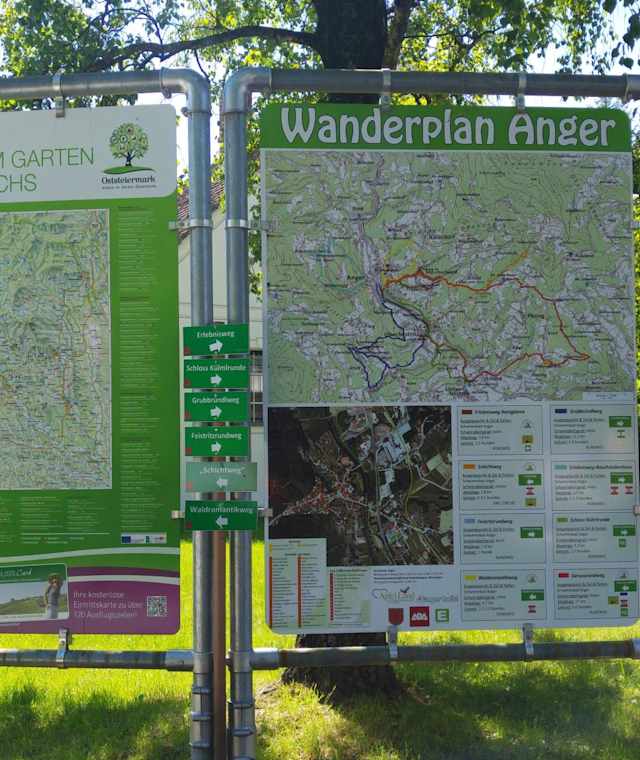 Ausgangspunkt Wanderwege 