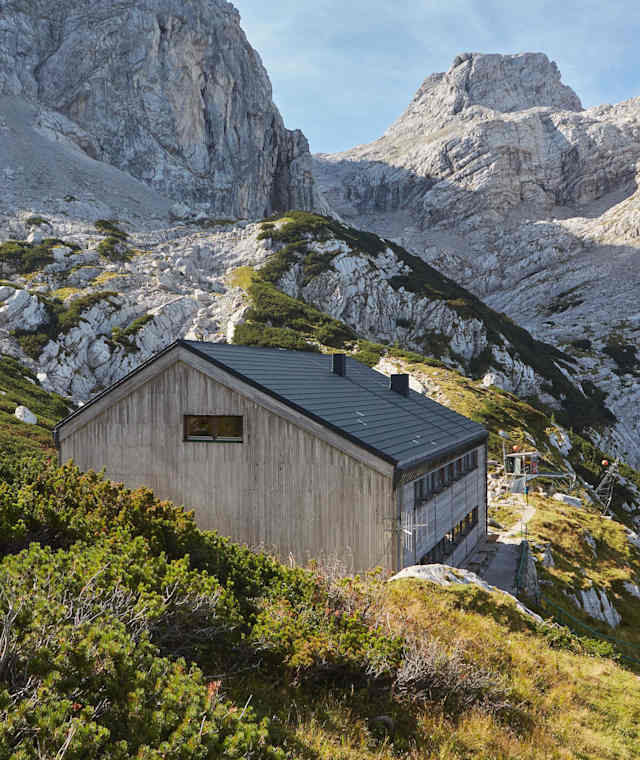 Die Welserhütte im Toten Gebirge