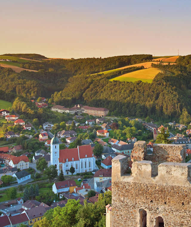 Blick auf Kirchschlag