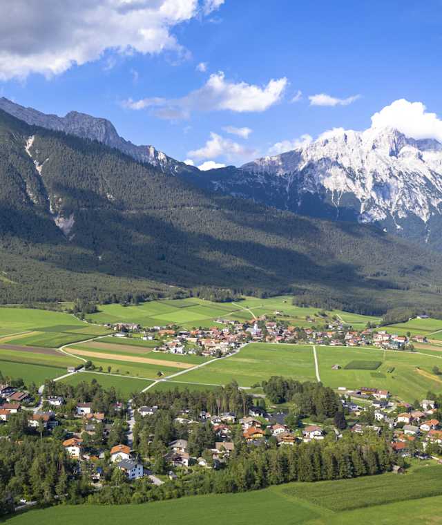 Blick auf Wildermieming