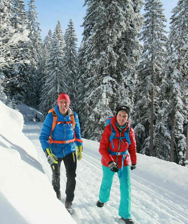 Winterwandern im Lechtal