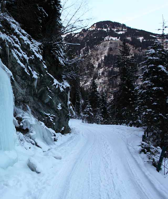 Winterwanderung zur Hubalm bei Hüttschlag
