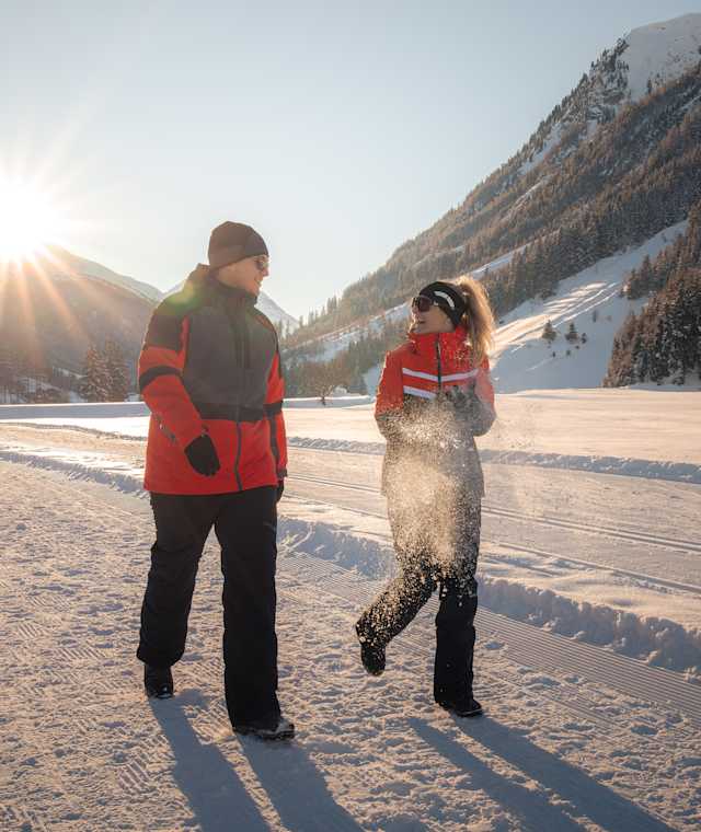 Winterwanderweg von Ischgl nach Mathon