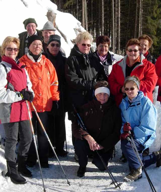 Winterwanderung zum Schwabenbartl